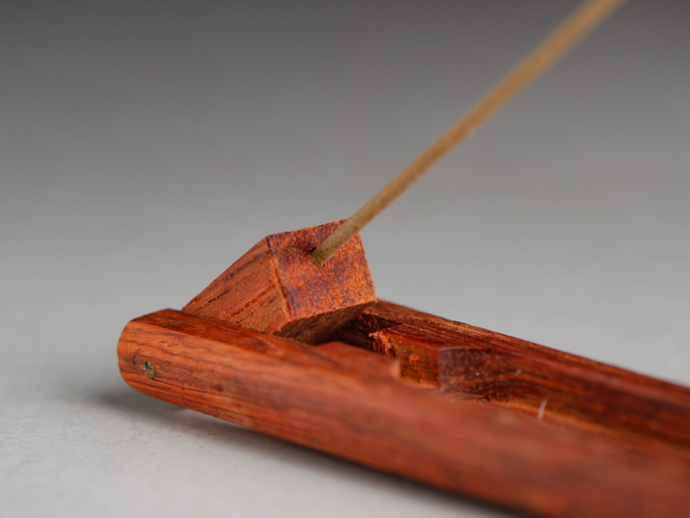 Подставка под благовония #323, 24 см, палисандр.