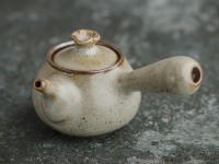 Чайник #1239, 180 мл., керамика, Дровяной обжиг (в ассортименте).