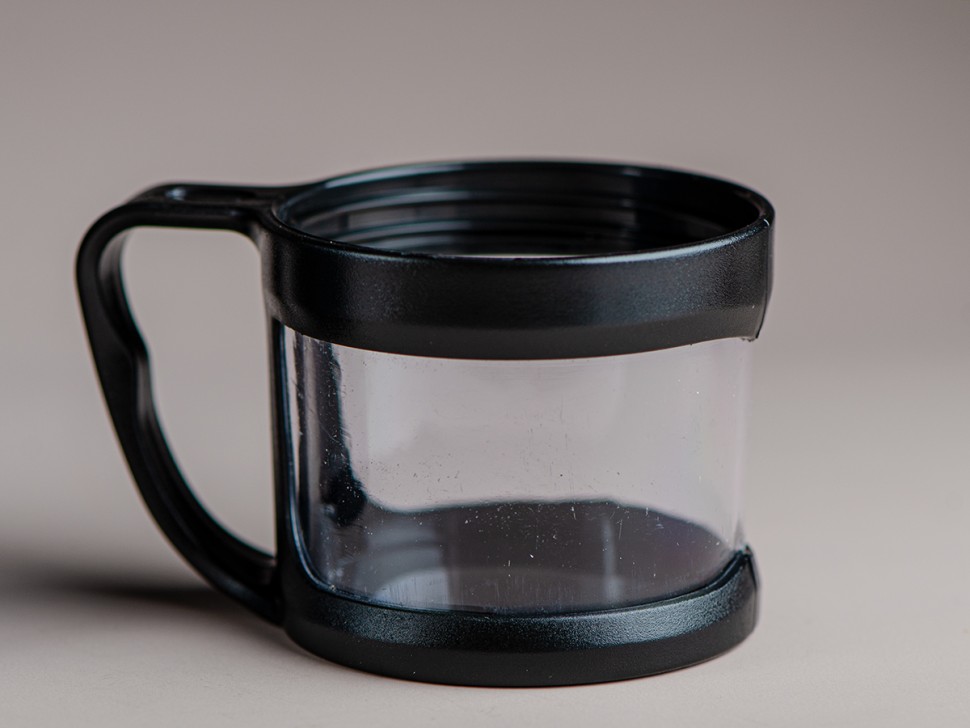 Термос с кружкой #75, черный, 500 мл.