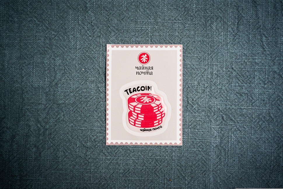 3D Стикер #18 "Тикоин", 50*65 мм