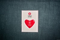 3D Стикер #20 "Сердечко", 50*65 мм