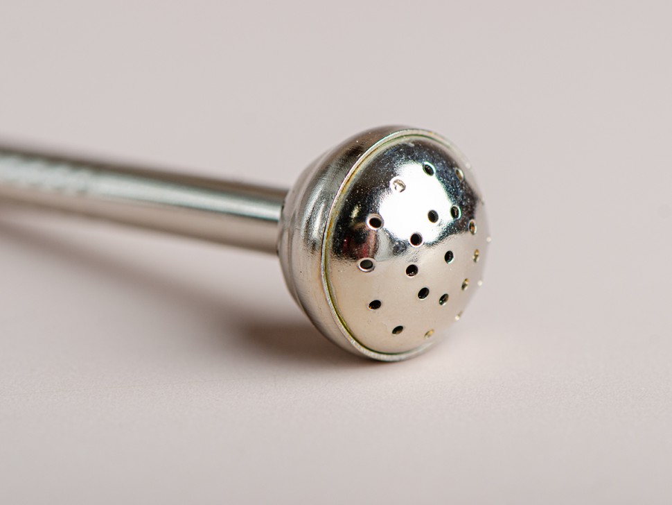 Бомбижья (бомбилья) для мате #41, 12 см., металл