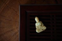 Фигурка каменная "Будда" (жадеит), 6см*4см