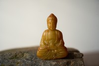 Фигурка каменная "Будда" (жадеит), 6см*4см