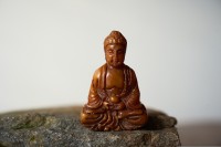 Фигурка каменная "Будда" (жадеит), 6см*4см