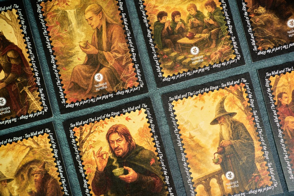 Набор открыток "Властелин колец и чая"