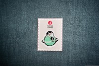 3D Стикер #23 "Коты на Земле", 50*65 мм