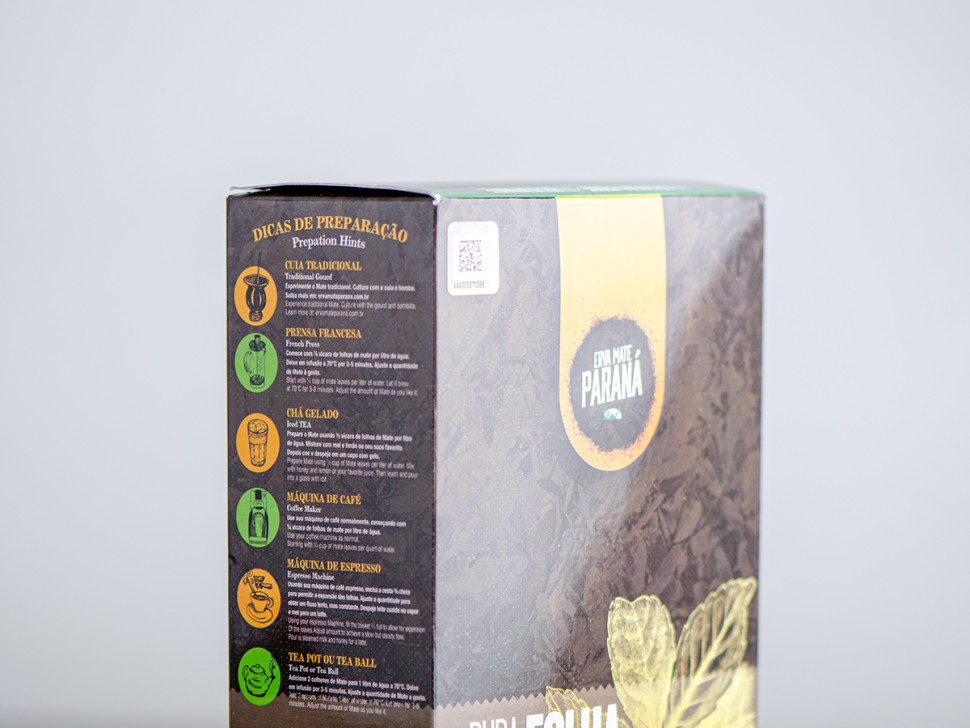 Йерба Мате "Erva Mate Parana" Loose Green Yerba,  Крафтовый мате, Бразилия, 500 г.
