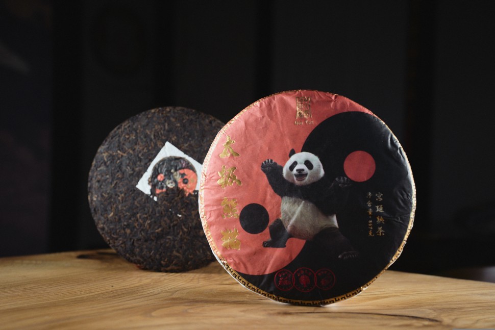 Шу пуэр "Кунг Фу Панда", ф-ка Синь Вэнь, 2024 г., 357 г.