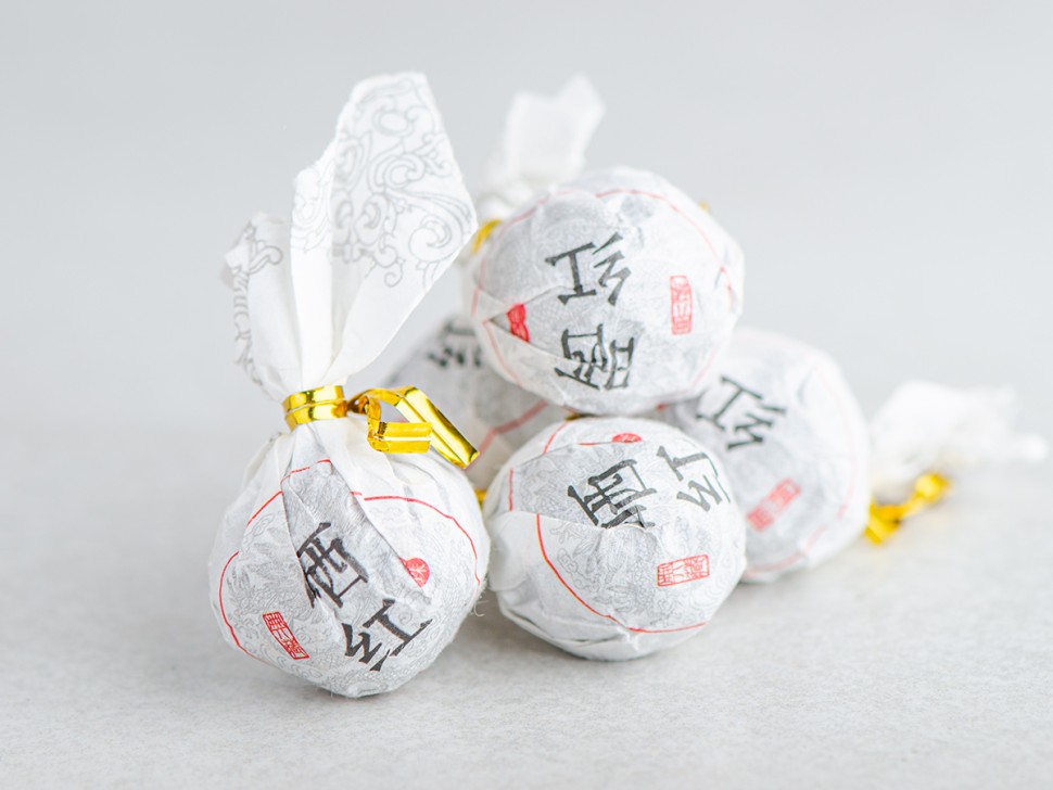 Шай Хун Лун Чжу "АА", (Шай Хун в жемчужинах/шариках), 2024г.