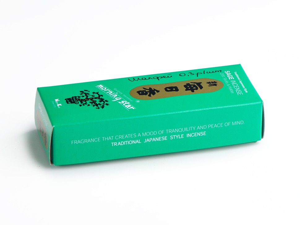 Японское благовоние Morning Star Sage (Шалфей), 200 штук