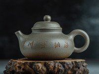 Чайник #1528, 200 мл., исинская глина.