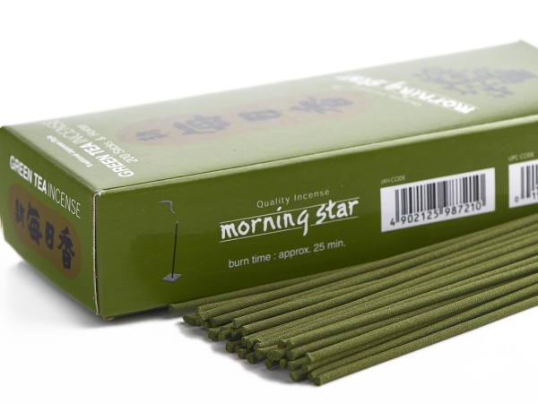 Японское благовоние  Morning Star Green Tea (Зеленый чай), 200 штук