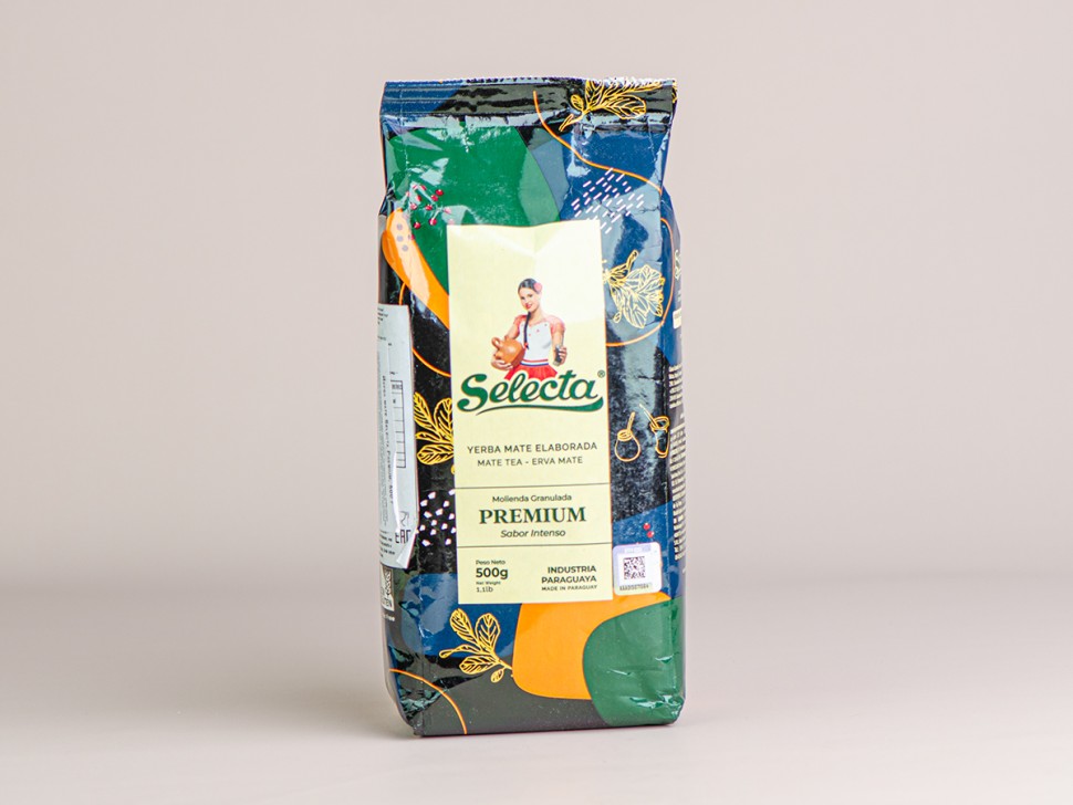 Йерба Мате "Selecta", Premium Парагвай, 500 г.