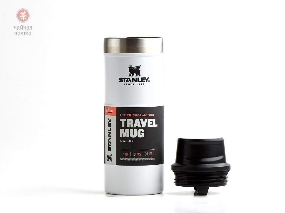 Термокружка STANLEY Classic 470 мл., РЕПЛИКА (белая)