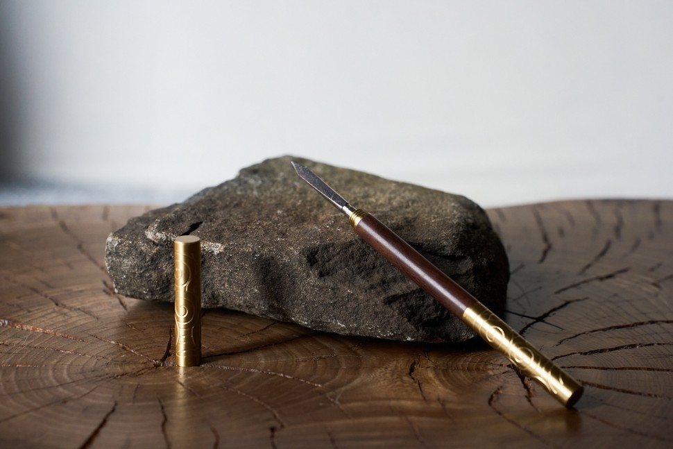 Шило #21, 16 см., дерево, металл.