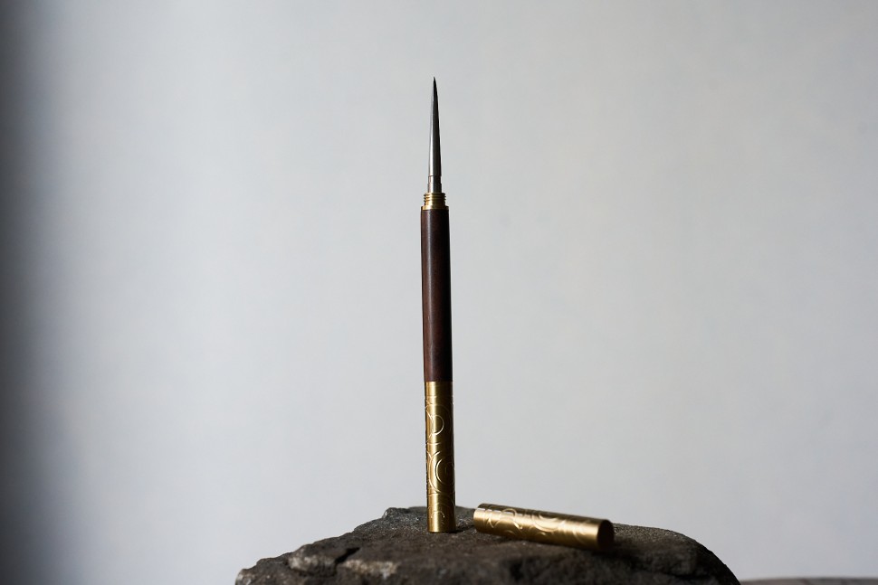 Шило #21, 16 см., дерево, металл.