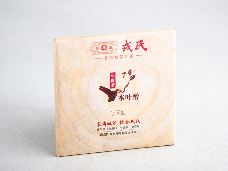 Шу кирпич Мэнку Му Е Чунь 2014г (100г)