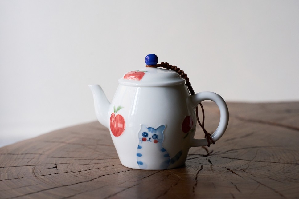 Чайник #2058, 160 мл., керамика.