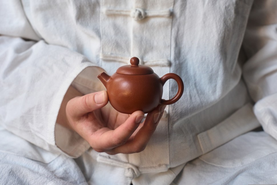 Чайник #2039, 80 мл., исинская глина.