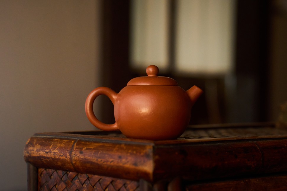 Чайник #2039, 80 мл., исинская глина.