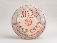 Шу пуэр "Карамельный Павлин"(Кун Цюэ Шэнтай Гу Шу Бин), 2012г., 357г.