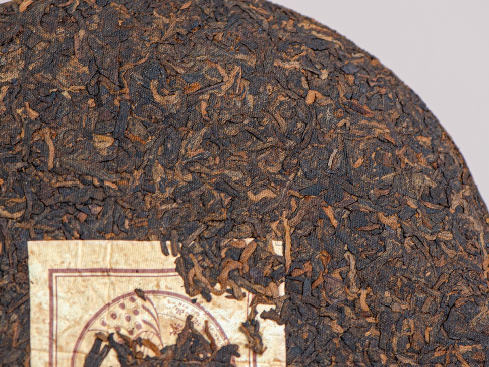 Шу пуэр "Павлин из Мэнхая", 357г., 2012г.