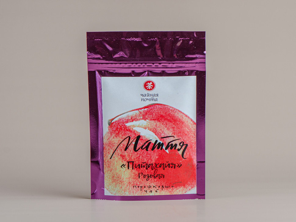 Маття Розовая "Питахайя", 50 г. (Розовая Матча)