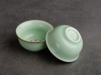 Пиала #1543 "С Рыбками", 45 мл., керамика