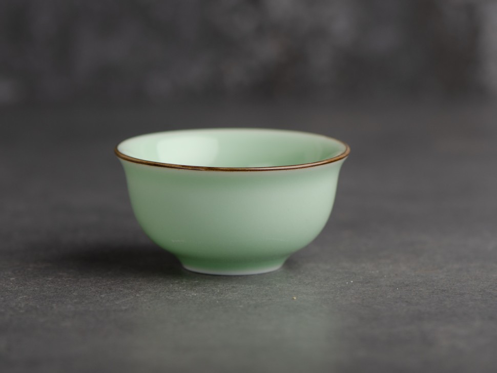 Пиала #1543 "С Рыбками", 45 мл., керамика