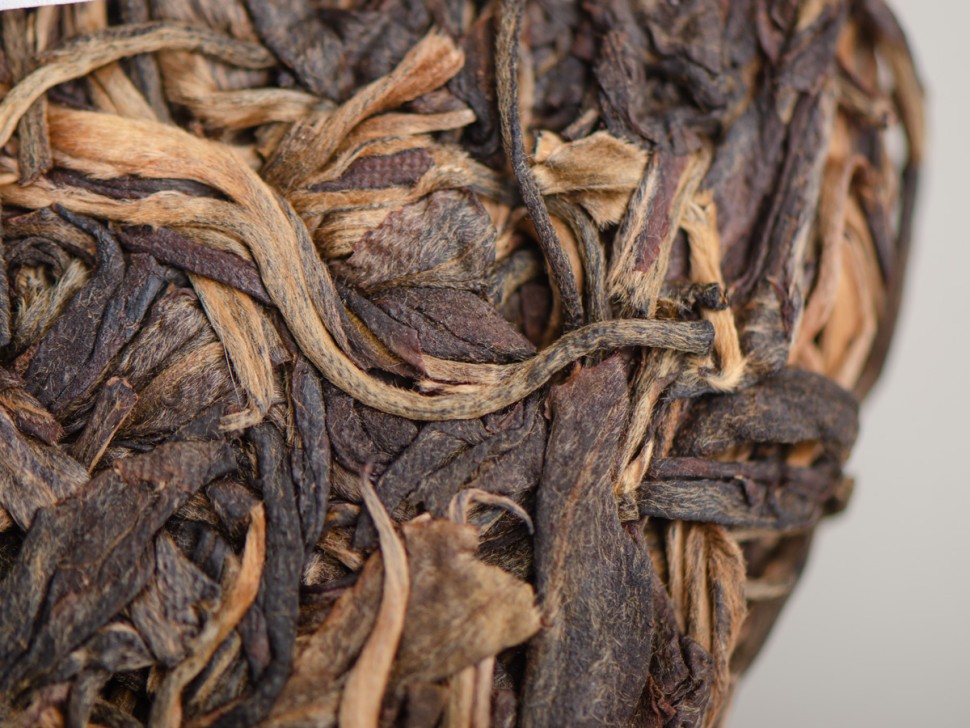 Шэн пуэр "Кораблик" (Лао Бан Чжан), 2018г., 357 г.