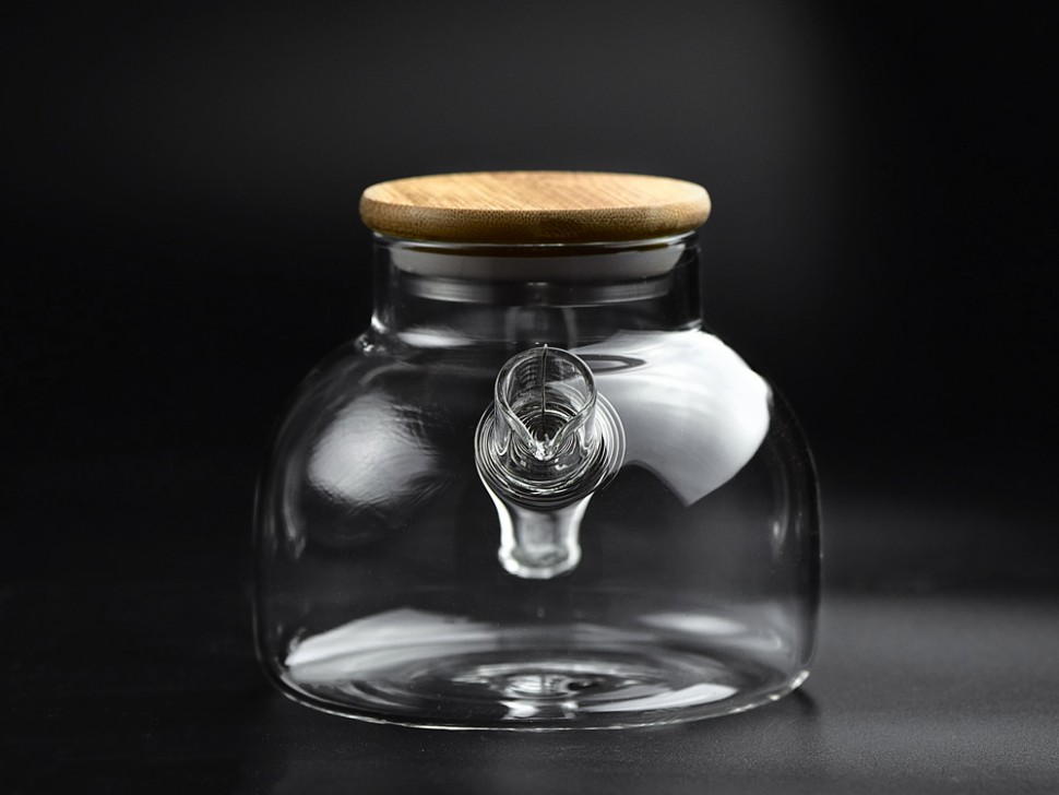 Чайник #785, "Гранат" 500 мл., жаропрочное стекло