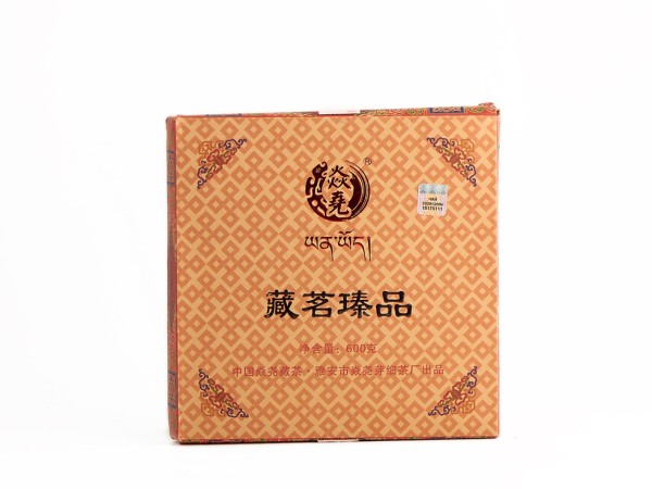 Хэй Ча "Цзан Мин Чжен Пин" "АА" (Тибетский Кирпич), 2015 г., 600г.