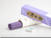 Японское благовоние Morning Star Lavender (Лаванда), 50 штук, подставка
