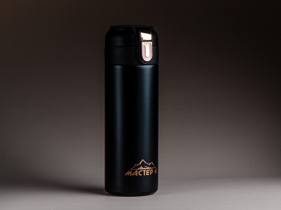 Термокружка #78, черный, 420 мл.