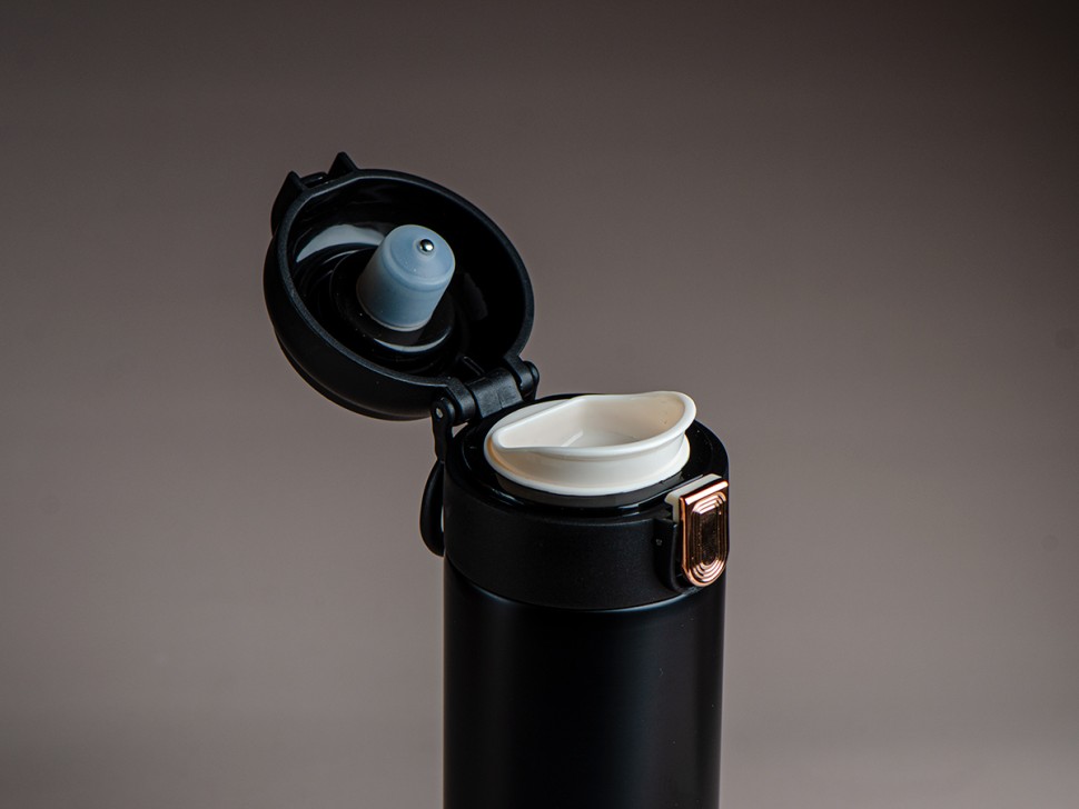 Термокружка #78, черный, 420 мл.